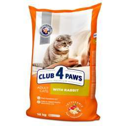 Club 4 Paws Premium, pentru pisici adulte cu  iepure 14kg ( PID-5JHNEGMDD4W ) [photo_00]