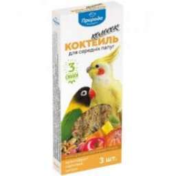 Cocktail Kolosoc pentru Papagali MEDII "Multifructe, nuci, nucă de cocos" 90g ( PID-m7d49m0c ) [photo_00]