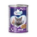 Conserva PreVital p/u pisici curcan si miel 0.415kg ( PID-5JEF25ZIBT4 ) [photo_00]