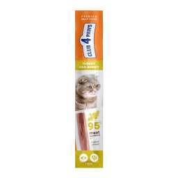 Club 4 Paws Sneck pentru pisici curcan-iepure 5 g ( PID-5JHSBSPXE1G ) [photo_00]