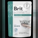 Brit Pouch Veterinary sterilised cat salmon 85 g  ( PID-5JHRA3LY24G ) [photo_00]